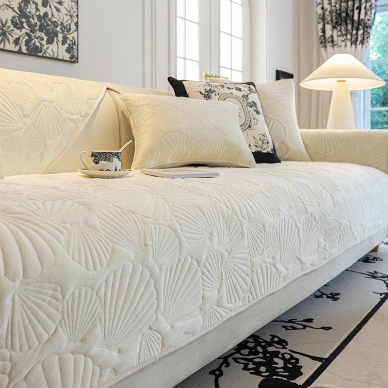 Осенне-зимняя подушка для дивана, высококачественные нескользящие подушки для сиденья, утолщенный флисовый чехол для дивана, ткань