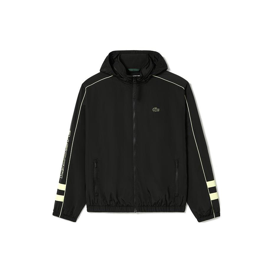 LACOSTE Jackets Men's Black Hooded Moderate Other BH5983-6VT