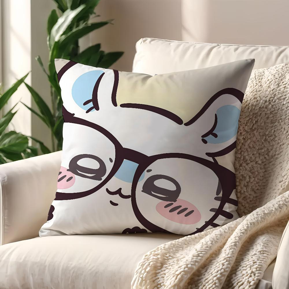 Cute CChiikawaS Kawaii cushion cover For Pillow Printing Sofa Decoration Home Car Room Coffee Shop Office Nordic Simplicity