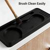 Non-Slip Coffee Tamper Mat Waterproof Distributor Brush Mat Practical Portafilter Mat  For Cafe Use