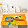 Pocoyo Theme Mouse Pad, Non Slip Rubber Base, Multifunctional Office & Home Decor, Perfect for Workspace Personalization.