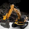 1/14 580 RTR 23CH Металлический RC Экскаватор 580 Радиоуправляемый Грузовик Машина с Машиной Свет Звук RC Модель Дистанционного Экскаватора