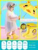 2026 New Model Children's Raincoat Kindergarten-Specific Umbrella Raincoat Boot Set for Girls and Boys, Rain Boots with Separate Upper and Lower Parts