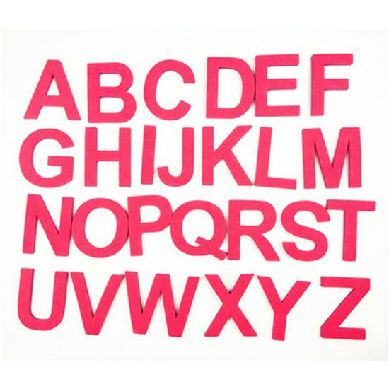 Магнитные наклейки с буквами алфавита и цифрами для раннего образования: 26 цветных заглавных букв для досок и холодильников