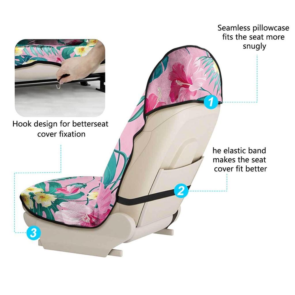 Car Seat Towel Cover - Front Seat Protection for Gym & Exercise, All-Season Universal Fit