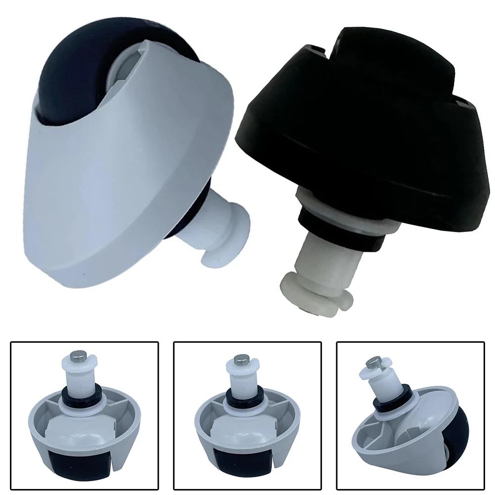 Black Steering Wheel Robot Vacuum Replacement Parts L10s Pro Accessories Versatile Compatibility Exceptional Maneuverability