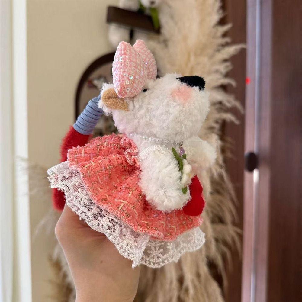 Pretty Princess Dress Floral Lace Doll Accessories  for West Highland Labubu