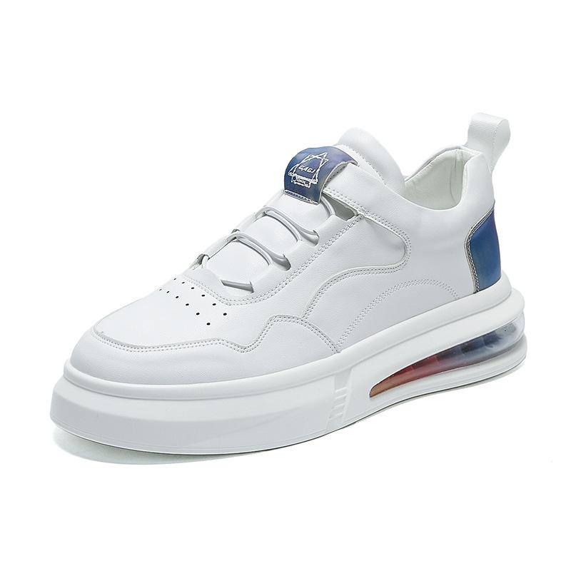 Обувь для скейтбординга мужская повседневная обувь на воздушной подушке с мягкой подошвой белого цвета с одной педалью модная обувь персонализированная мужская обувь Вэньчжоу