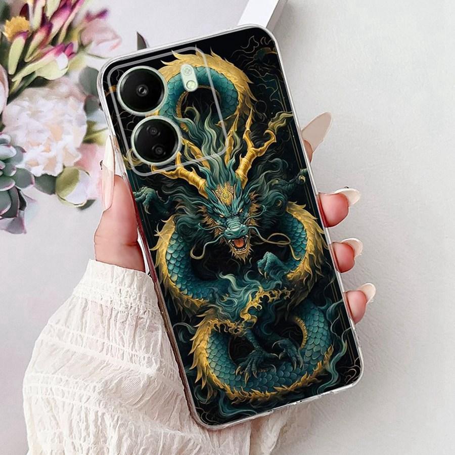 Для Xiaomi Poco C65 C 55 C 65 PocoM6 Pro 4G Чехол для телефона Милые Девушки Мультяшные Чехол Силиконовый Мягкий Прозрачный Бампер Оболочки 2025