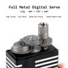 DIYmall High Torque 11KG Mini All-Metal Digital Servo with High-Voltage Coreless Motor for Micro Servo Programming and RC Car (270 Degrees)