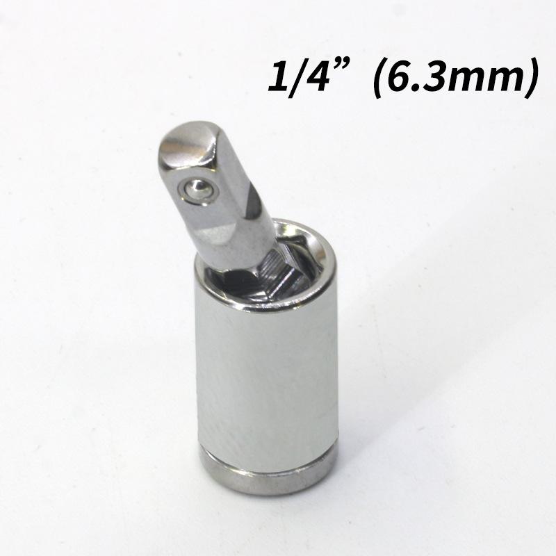 1/4" 3/8" 1/2" универсальный шарнир набор трещотка угловой удлинитель адаптер гнезда ручной и пневматический гибкий адаптер инструменты гнезда