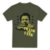 Футболка Old School Frank The Tank S-2XL, Военно-зеленая