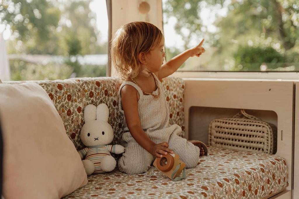 Miffy X Little Dutch Plush Toy 25cmVintage Sunny Stripe