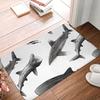Infinity Sharks  Oceanic Whitetip Shark, Basking Shark, Whale Shark Anti-slip Doormat Floor Mat Home Bedroom Footpad Mats