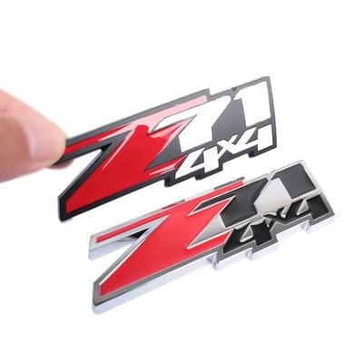 Металлическая эмблема Z71 4x4, наклейка, наклейка на автомобиль, передний капот для Suburban Xtreme GMC Silverado Colorado