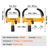 VEVOR Wheel Lock, 2 Packs Universal Wheel Clamp Lock, Adjustable Anti Theft Trailer Lock Wheel Clamp