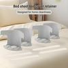 4pcs Invisible Sheet Bed Cover Fixer Multifunctional Fixed Clip Safety Pinless Sheet Bed Sheet Anti-shift Fixed Magi C Weapon