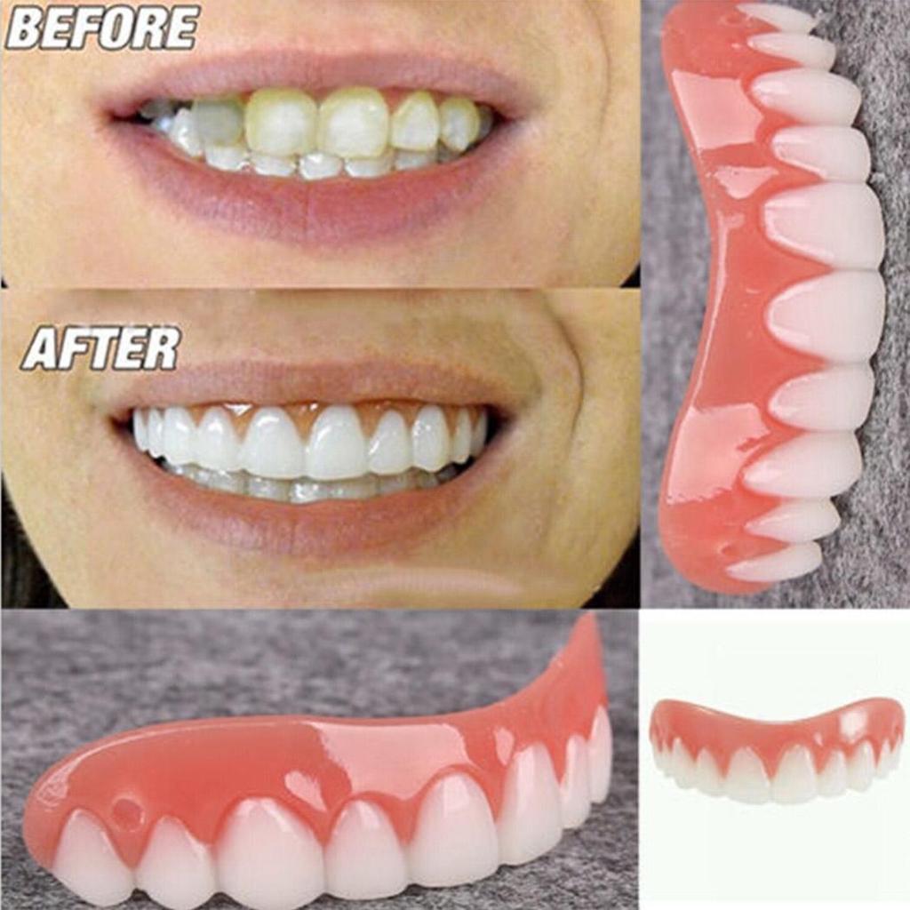 1 шт. силиконовые для мужчин и женщин идеальная улыбка виниры для зубных протезов мгновенная гибкая зубная паста