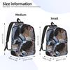 R-Radiostatic Vox Alastor Подростковый Рюкзак Спортивный Старшая Школа Работа Daypack для Мужчин Женщин Ноутбука Компьютера Холщовые Сумки