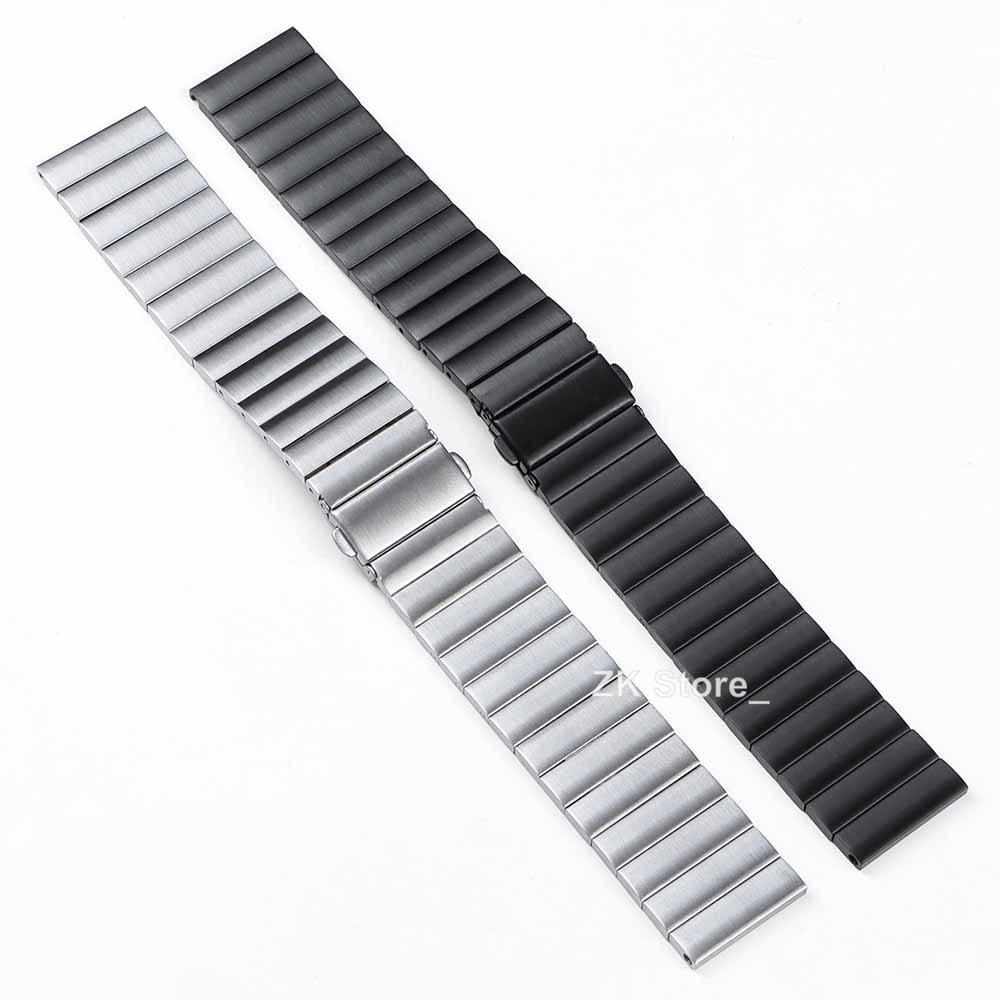 Стальной ремешок для часов Samsung Gear S5 S4 S3 Frontier Classic Watch Band HUAWEI 41 мм 42 мм 46 мм Аксессуары 20 мм 22 мм Ремешок для часов