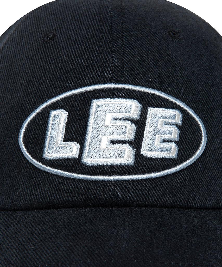Кепка-бейсболка LEE с модифицированным овальным логотипом, цвет угольный