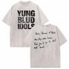 Youngblud Idols The World Tour  Tee Shirt Unisexs Women Vintage Washed High Street T Shirt Summer  Cotton Comfort Tshirts
