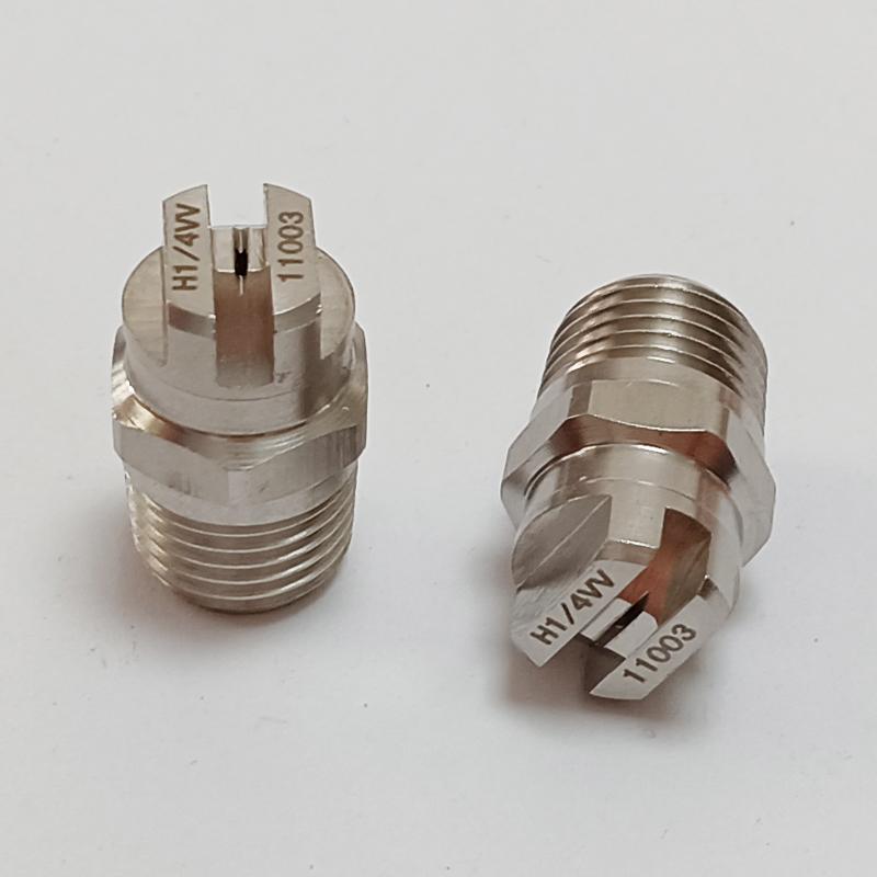 1/4" BSPT нержавеющая сталь плоскоструйная форсунка для очистки