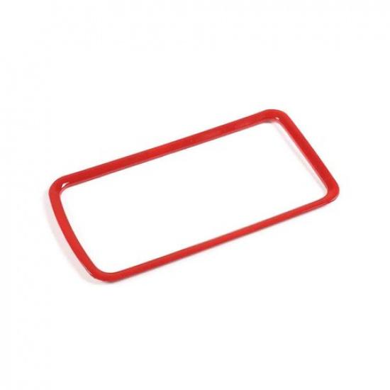 ABS Red Center Console Gear Shift Storage Box Trim For Toyota Hilux 15-21