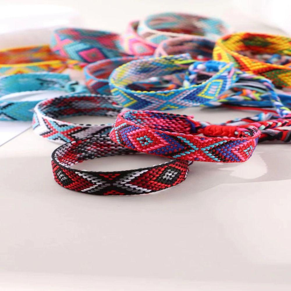 Transshipment Bohemian Bracelet Adjustable Nepalese Ethnic Bracelet Woven Bracelet Jewelry Gift