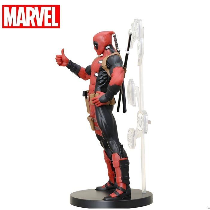 Figurine - Sega - Deadpool - 20 Cm - Rouge - Officielle Marvel Comics