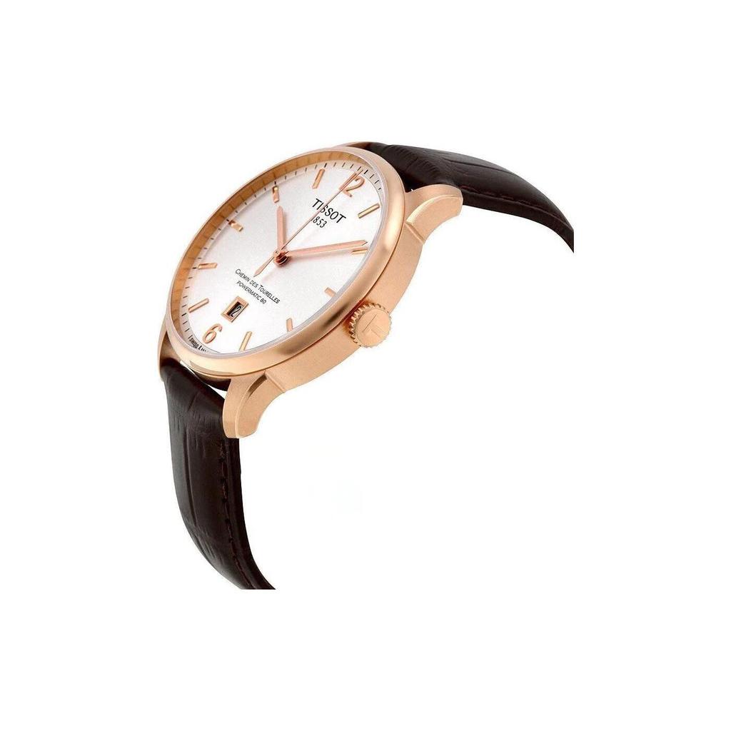 Tissot Коллекция Tourelles Автоматический Механический Механизм Мужские Часы Часы 42 мм Серебристый Циферблат T099.407.36.037.00