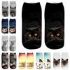 Women's Men's Fashion Animal Cute 3D Cat Printed Casual Soft Ankle Socks