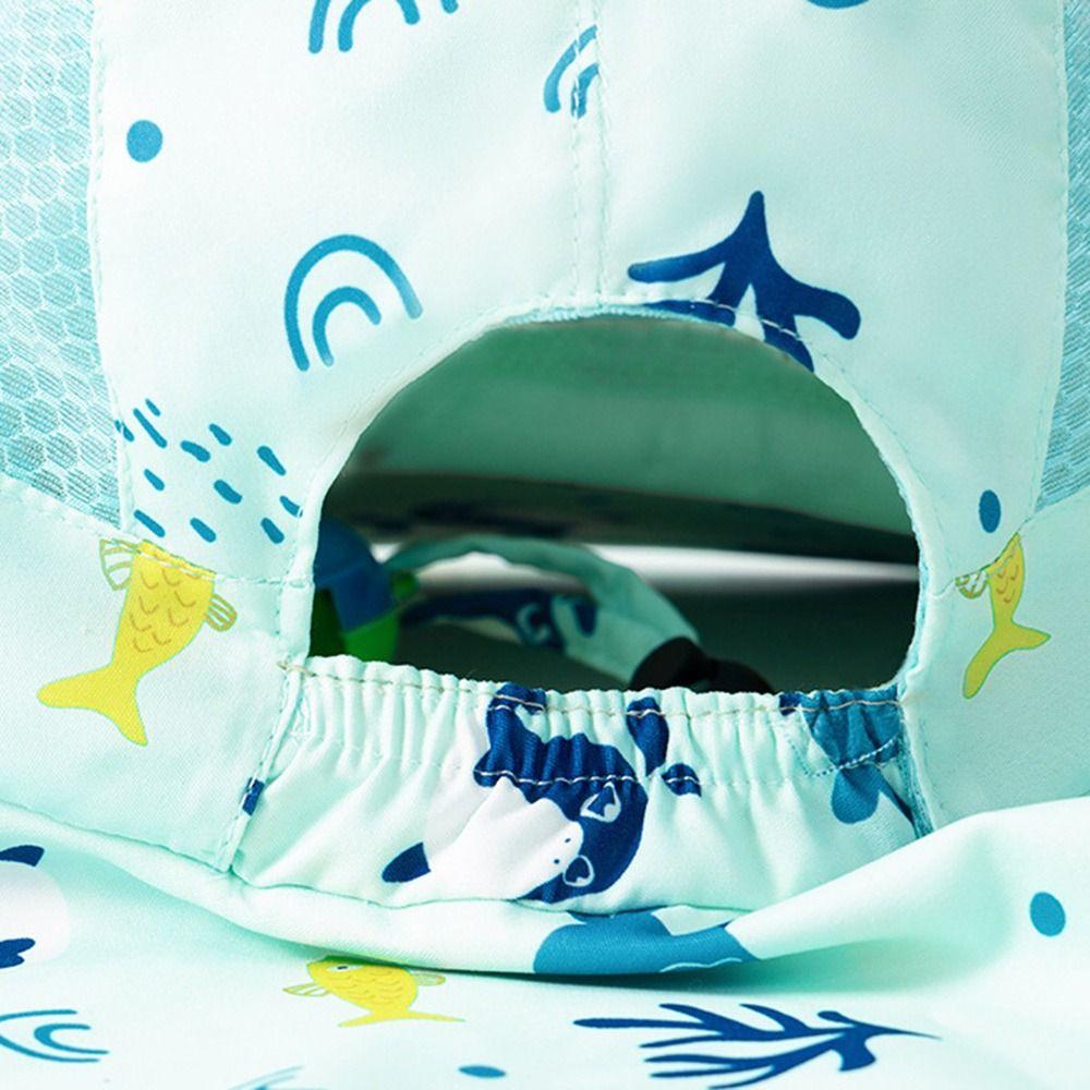 Breathable Cartoon Shawl Sun Cap Thin Sunscreen Tools Gifts Girls' Fisherman's Hat