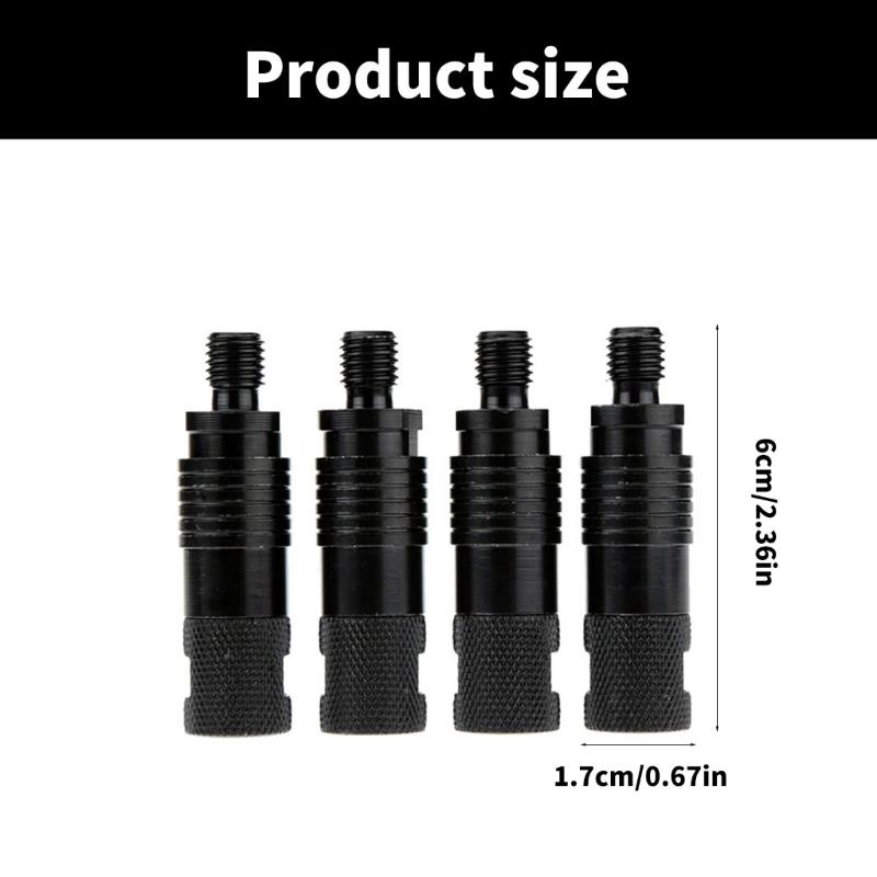 4Pcs Fishing Rod Pods Connector Replacement Quickly Release Bites Alarm Fishing  Stick Quickly Change Connector Enduring