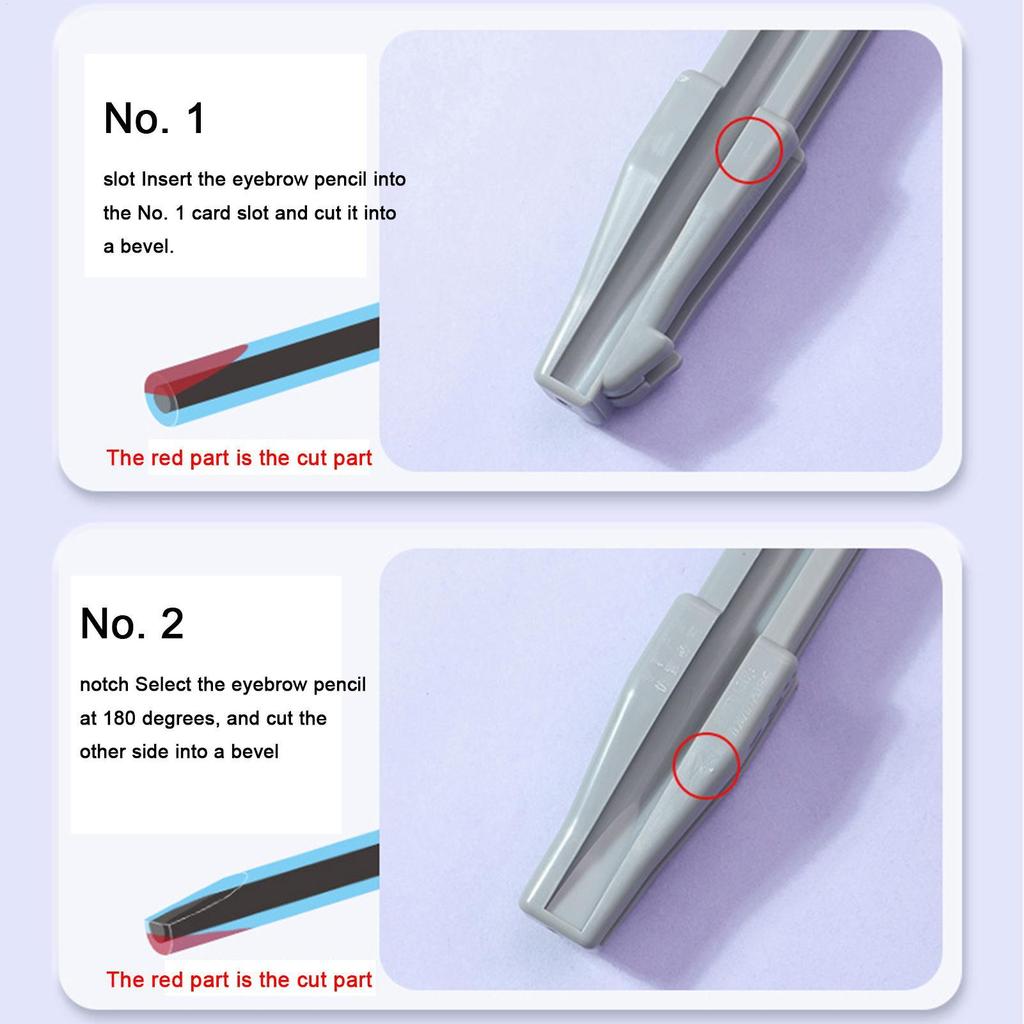 Точилки для макияжных карандашей, косметические точилки для художественных карандашей, инструмент для придания формы макияжу глаз, для водостойких отслаивающихся карандашей для бровей