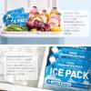 Многоразовые пакеты со льдом Suwara, 300 мл, мягкие, многоразовые, тонкие, легкие, совместимые с морозильными камерами и холодильниками, сохраняют продукты холодными примерно