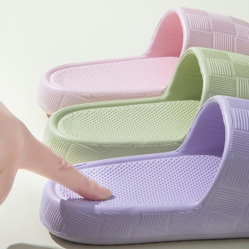 Тапочки, Парные тапочки, Нескользящие, Бытовые, Для ванной, Толстая подошва, Мужские тапочки