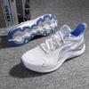 Кроссовки Li Ning Yue Ying 3.0 Minimalist Trend с амортизацией, нескользящие, дышащие, с низким верхом, мужские кроссовки белого и синего цвета ARHU023-5