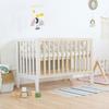 KIPPY Baby Bed 60 X 120 White and Natural
