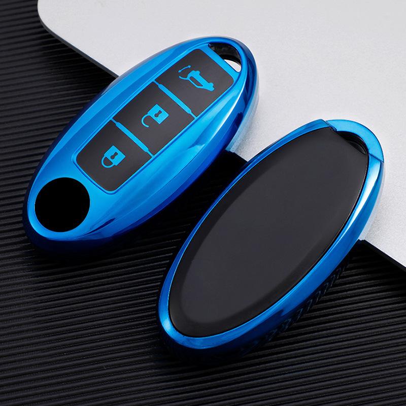 Новый мягкий чехол для ключей из ТПУ для Nissan Qashqai X-Trail T32 T31 Juke J10 J11 Kicks Tiida Pathfinder Note для Infiniti