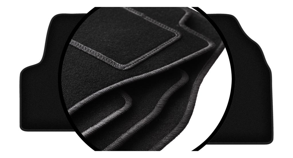 Set of velour floor mats for: Fiat Scudo I delivery van (1994-2006)