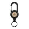 With Carabiner & 60cm Extendable Rope Steel Wire Portable Anti-lost Key