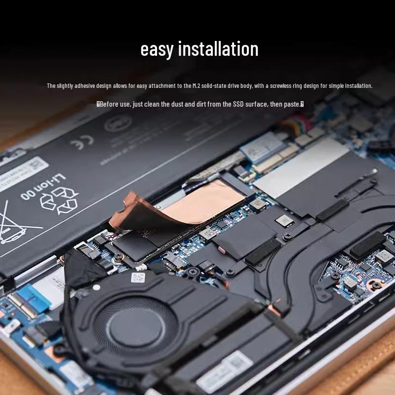 Медный радиатор Jeyi AiTong M2 SSD - 2280 NVME Термоохладитель