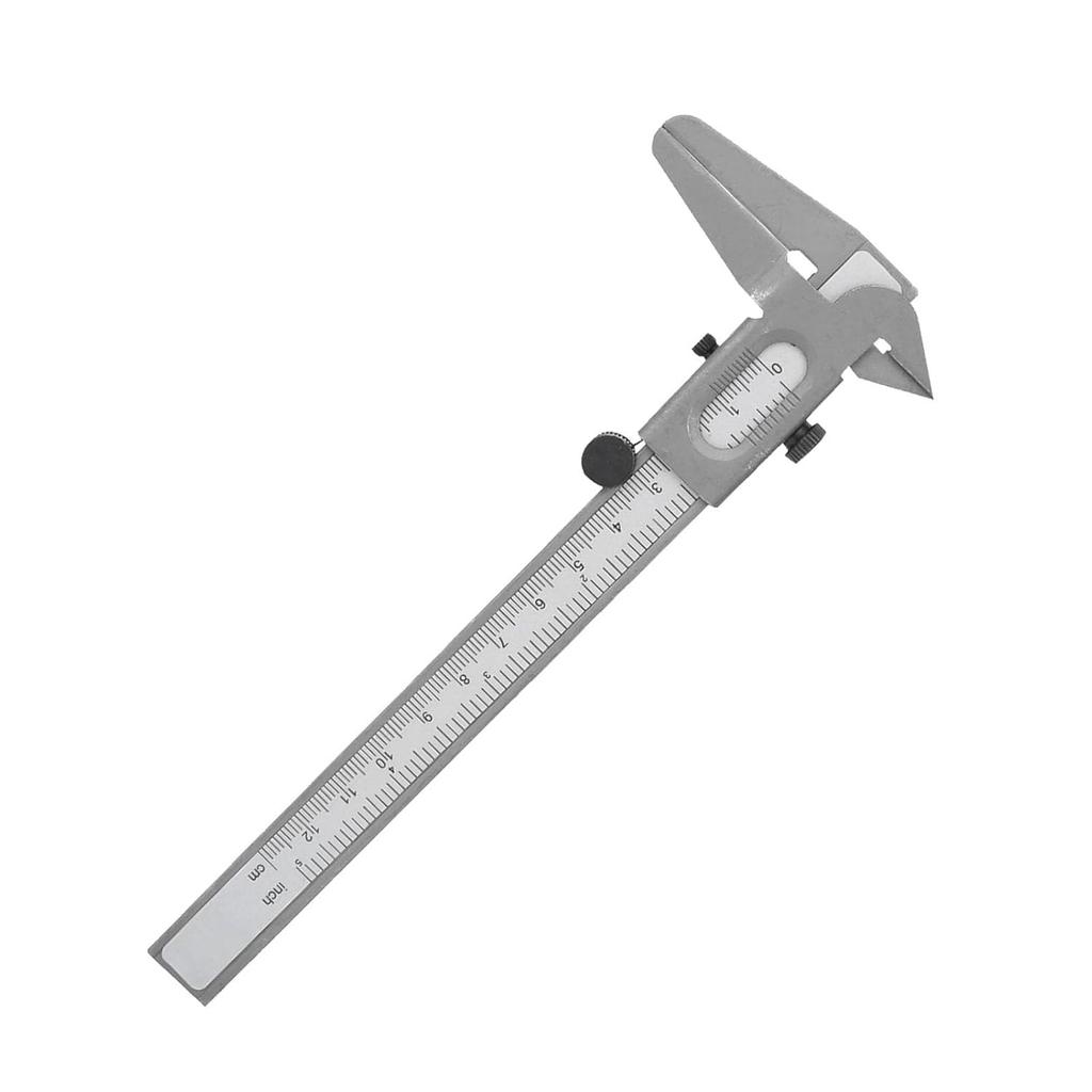 Vernier Caliper Micrometer Gauge 5/6 Inch Precision Measuring Stainless Steel High Precision Metal Micrometer Ruler (5 inch)