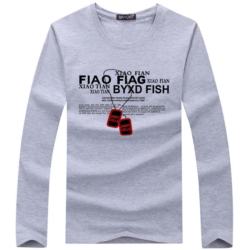 Мужские толстовки большого размера с круглым вырезом и длинным рукавом, облегающие, на весну и осень