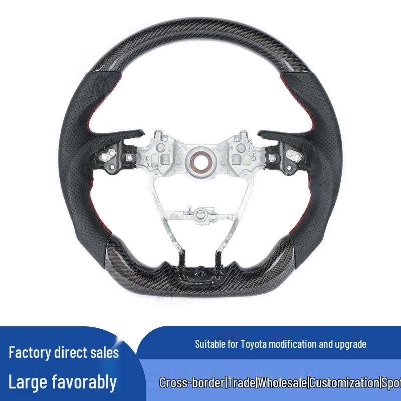 Гоночный руль из углеродного волокна для Toyota Camry, Corolla, Avalon, RAV4