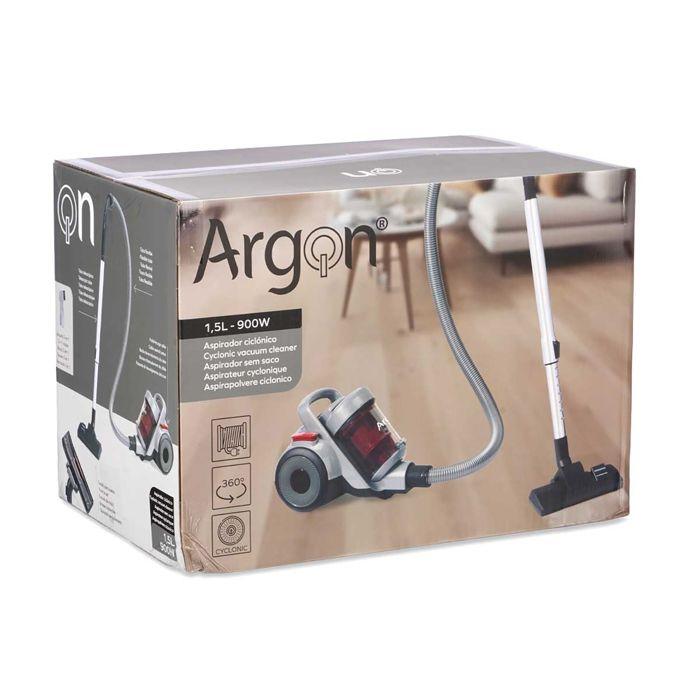 Aspirateur cyclonique - DAM - 900W - 1500ml - Filtre HEPA - Sans sac - Gris