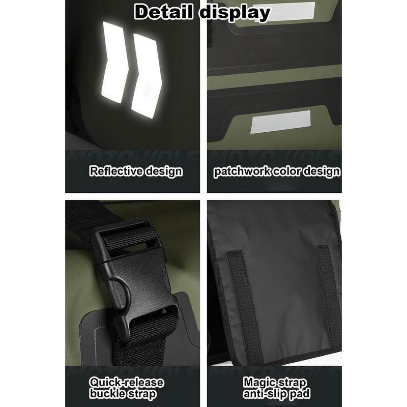 Многофункциональные седельные сумки для мотоциклов 2 шт. Водонепроницаемая боковая сумка для мотоцикла для путешествий Аксессуары для мотоцикла