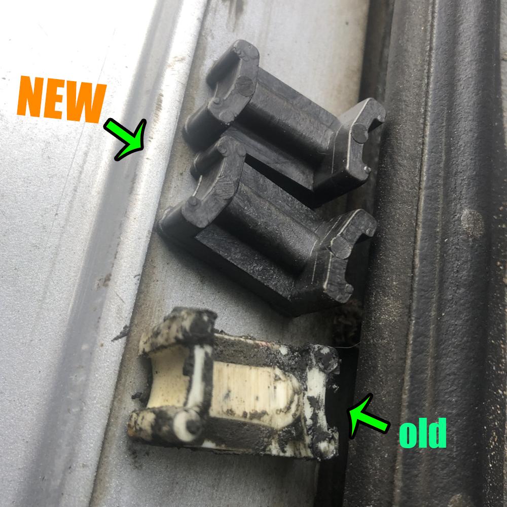 4X ремонтный комплект дверного ремня автомобиля, стопорный демпфирующий зажим, новый FR/FL-RR/RL для Mazda6 Mazda 6 (я) GG1 2002-2007/Мазда 6 МПС