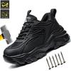 Steel Toe Security Protective Shoes Slip Resistant Anti-smash Boots Indestructible Safety Shoes Work Hiker Boots for Women